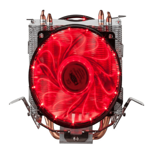 Cooler Gamer para Processador Duplo com 15 Leds Vermelho Dex - DX-9115D