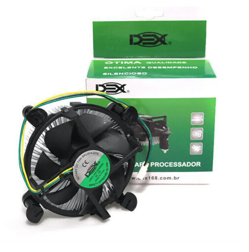 Cooler para Processador Intel 1155/1156 I3 I5 2200rpm Dex - DX-1155