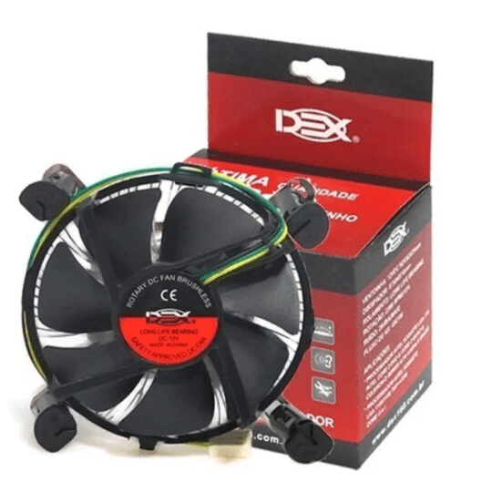 Cooler para Processador Intel com Soquete 775/1150/1155/1156 Dex - DX-7115