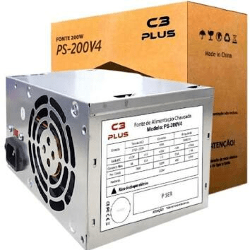 Fonte ATX Brazil PC 230W Real 24 Pinos Bivolt - BPC-S230V1.2