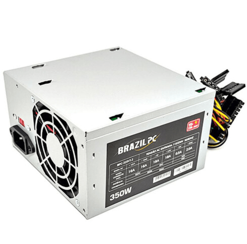 Fonte ATX Brazil PC 350W Real s/ Cabo - BPC-325V1.2