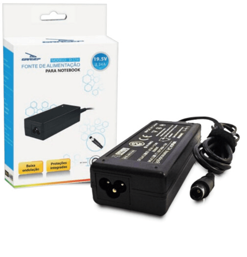 Fonte para Notebook Dell 65W 19.5V 3.34A 7.4x5.0mm - D-514
