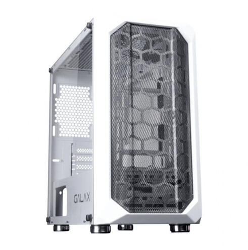 Gabinete Gamer Galax Nebulosa Mini Tower Micro ATX Branco - GX700-WH