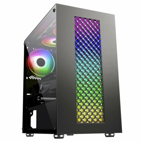 Gabinete Gamer K-Mex Bifrost III Led RGB Mid Tower - CG-01RU