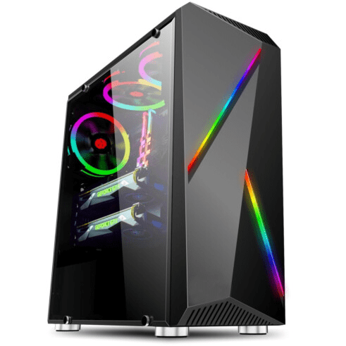 Gabinete Gamer Mymax Cronus Mid Tower USB 3.0 Preto - MCA-CRONUS