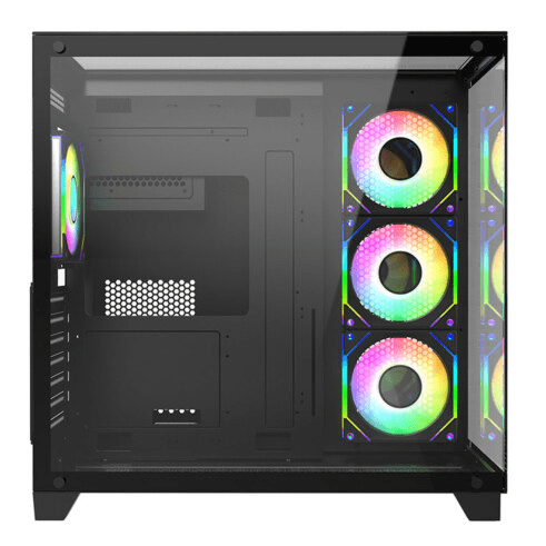 Gabinete Zeus Pro Glass Dark Liketec - SEM FAN