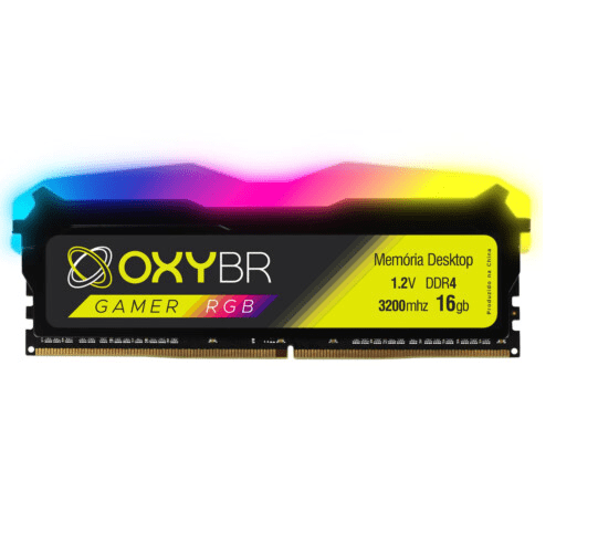 Memória Ram Gamer RGB DDR4 16GB 3200MHz
