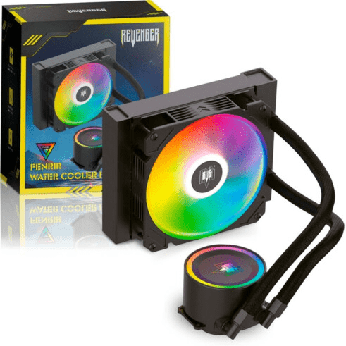 Water Cooler RGB FENRIR para Processador Intel AMD 120mm REVENGER - G-VR120