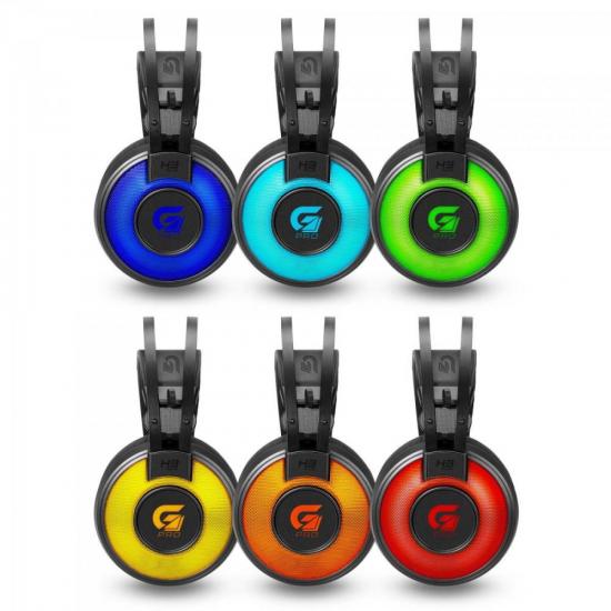 Somos importador e distribuidor de Headset Gamer RGB G Pro H3+ 7.1