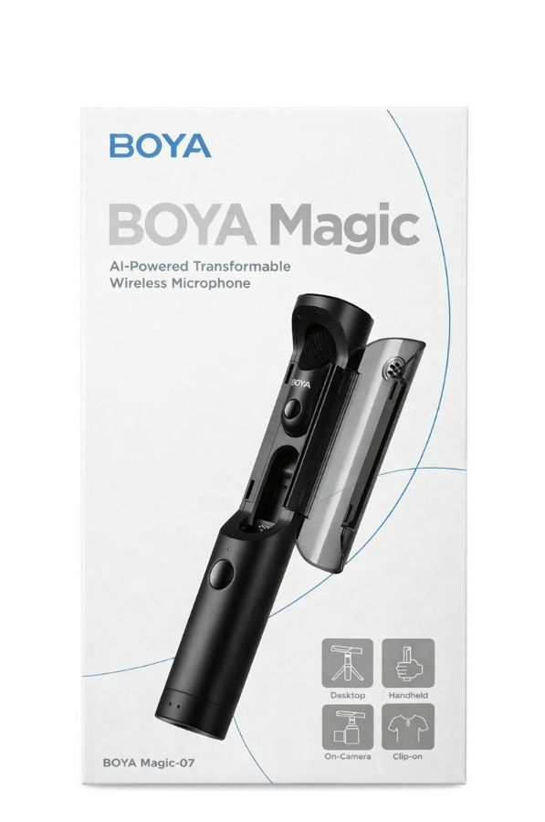 Microfone de Lapela BOYA Magic 07 Profissional