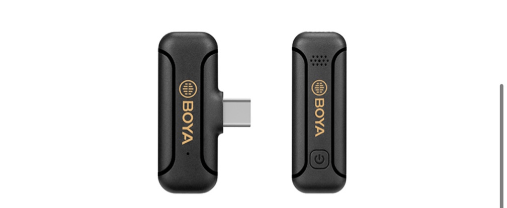 Microfone Lapela BOYA WM3T2-U1 Wireless USB-C 1 Transmissor