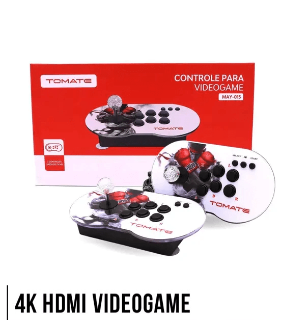 Videogame MAY-015 4K HDMI 64 Bit com 3550+ Jogos PS1-32