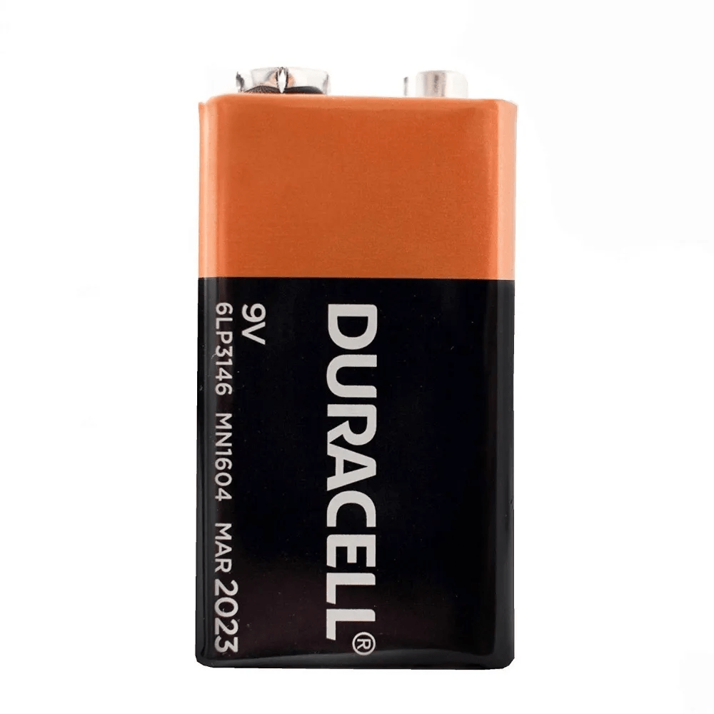 Bateria 9v Alcalina Duracell Mn1604 9v - Dura Muito Mais