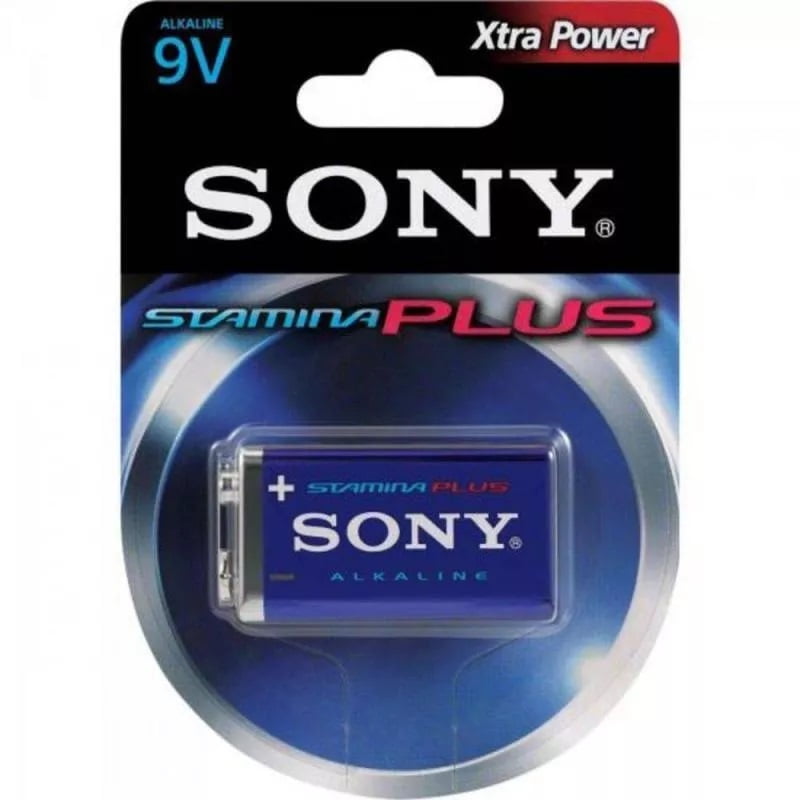Bateria Alcalina Sony Stamina Plus - 9v