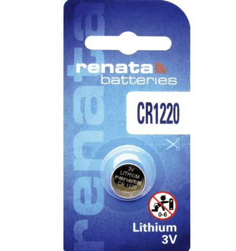 Bateria Renata Cr1220 Lithium 3v 38mah Swiss Made - Original