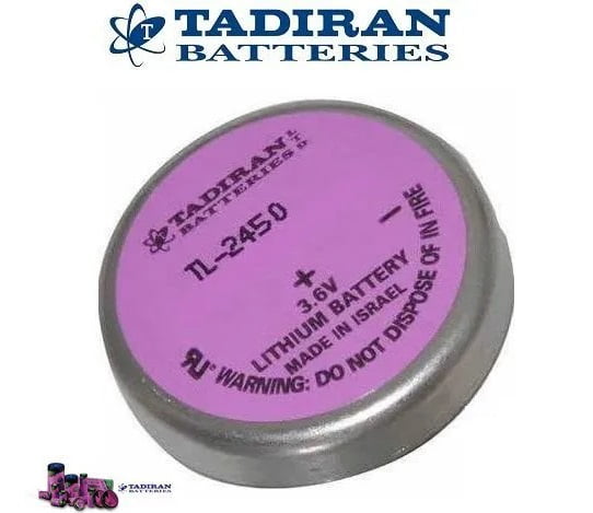 BATERIA TADIRAN TL-2450/5186 3,6V LITHIUM