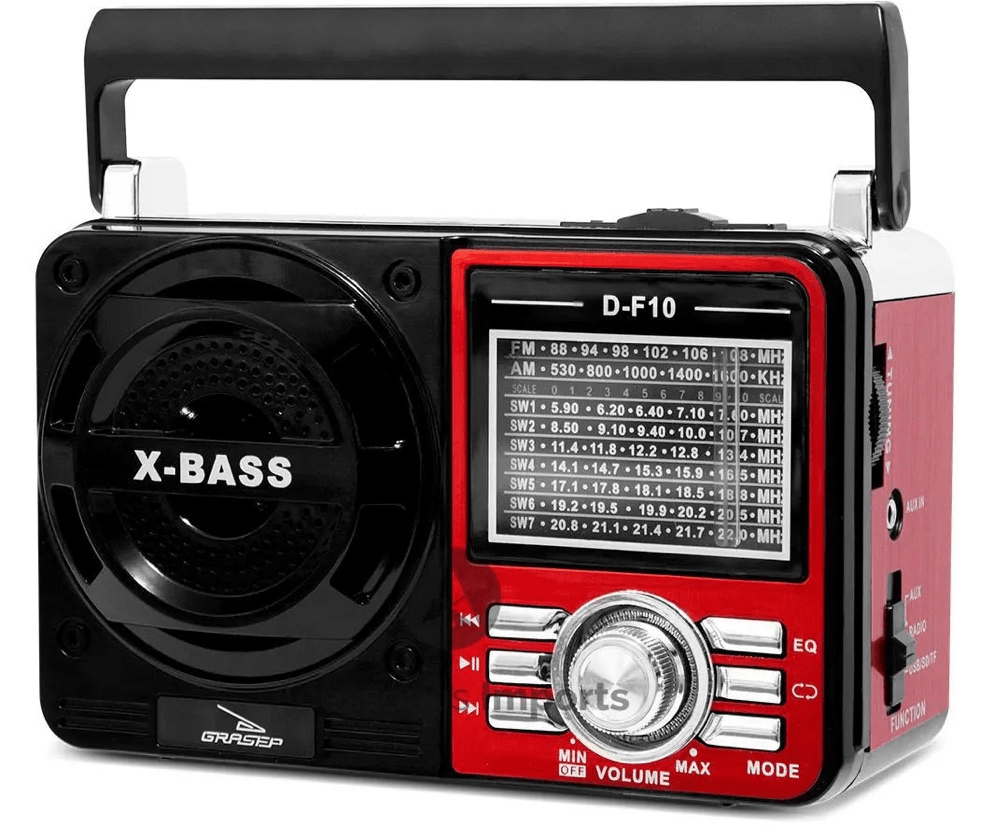 Rádio Retrô Grasep D-F10