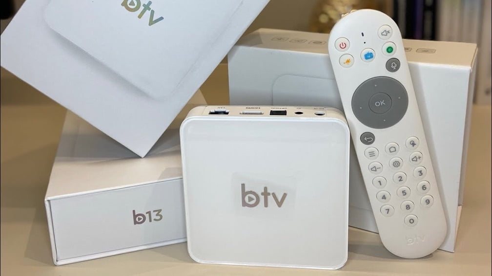 Receptor BTV B13 4K com Wi-Fi, IPTV, 2GB RAM e 16GB de Armazenamento – Original e Atualizado