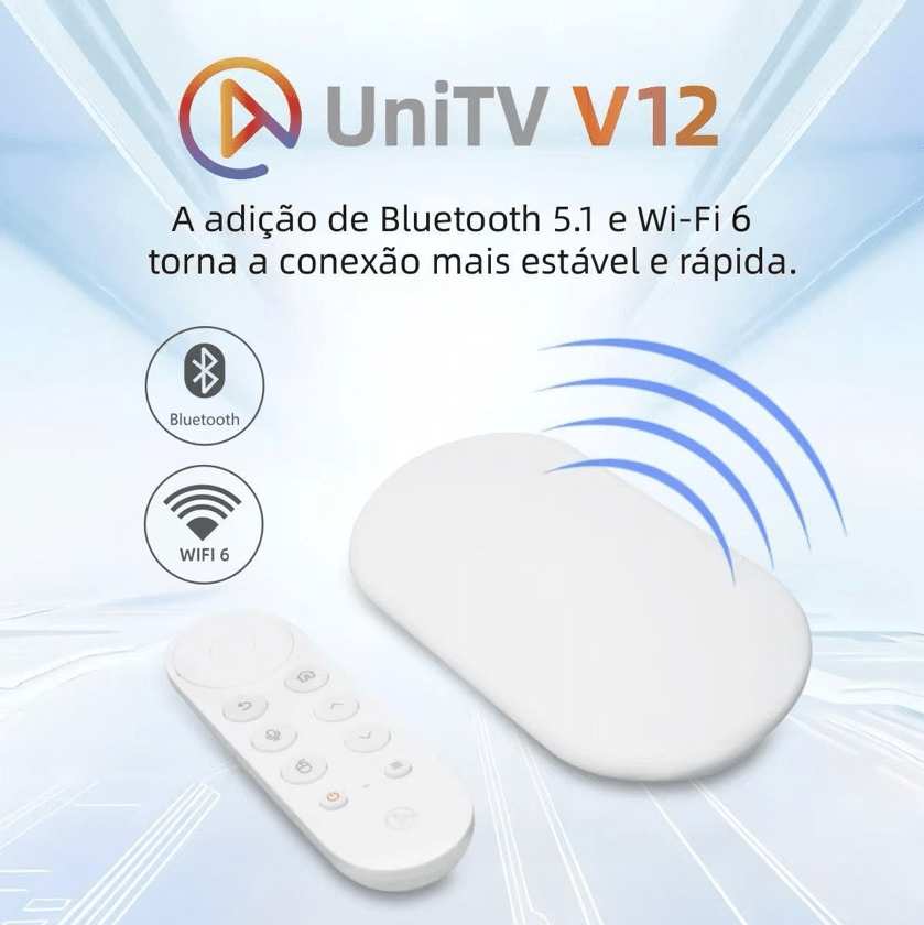 TV Box UniTV V12 Android 4K Smart TV