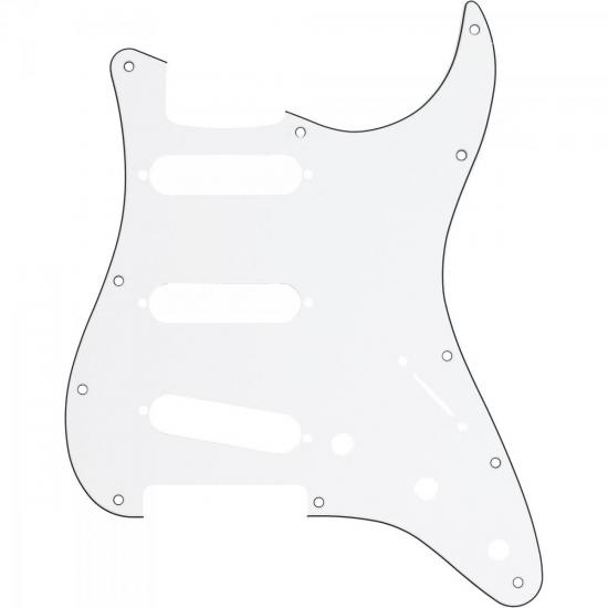 Escudo para Guitarra Stratocaster SSS Branco FENDER