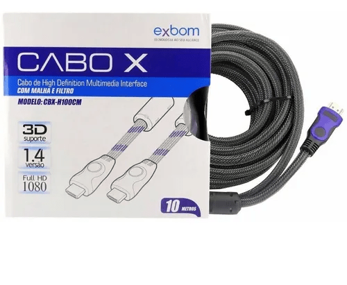CABO EXBOM HDMI FULL HD 10M CBX-H100CM 1080