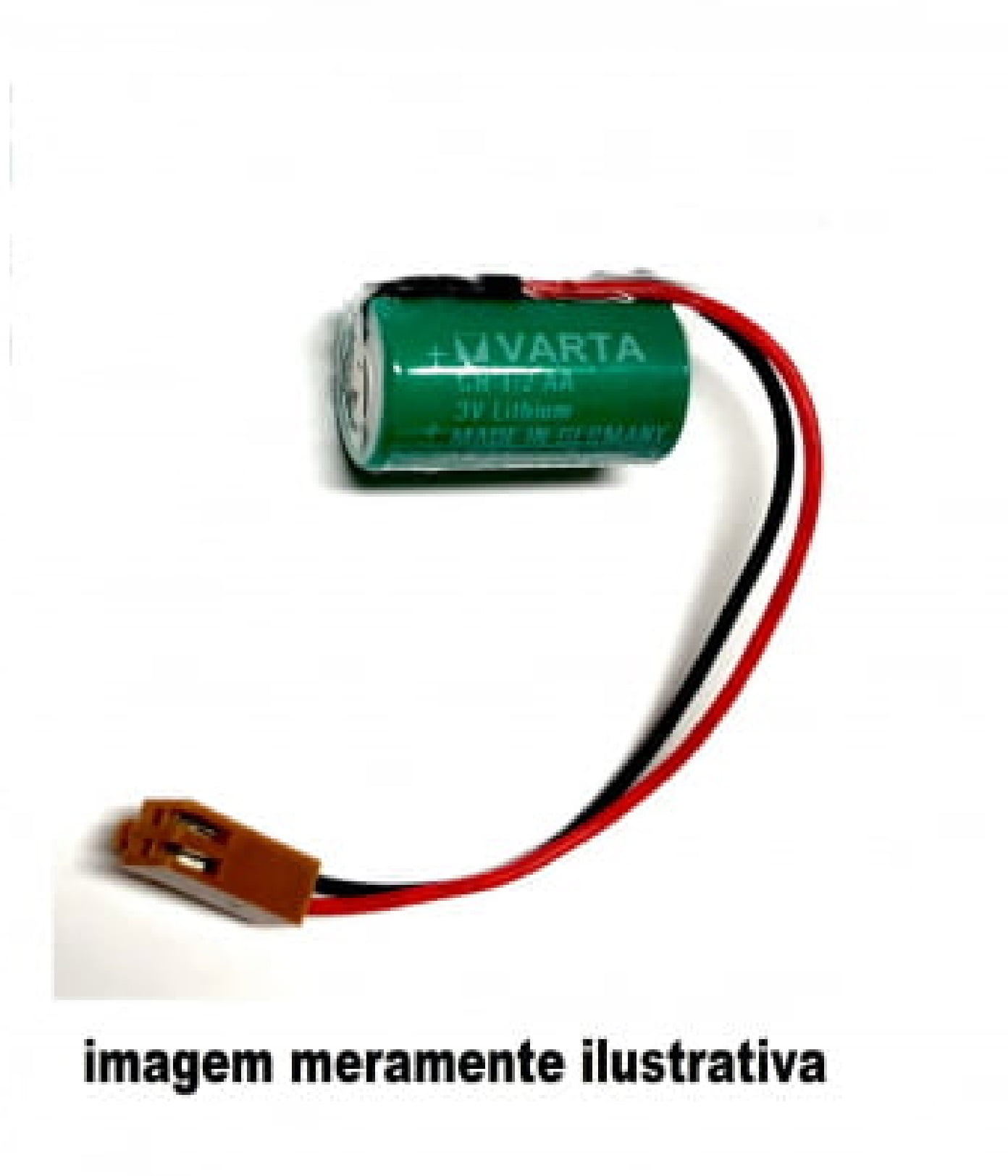 BATERIA VARTA CR1/2AA 3V COM CONCTOR 950MAH