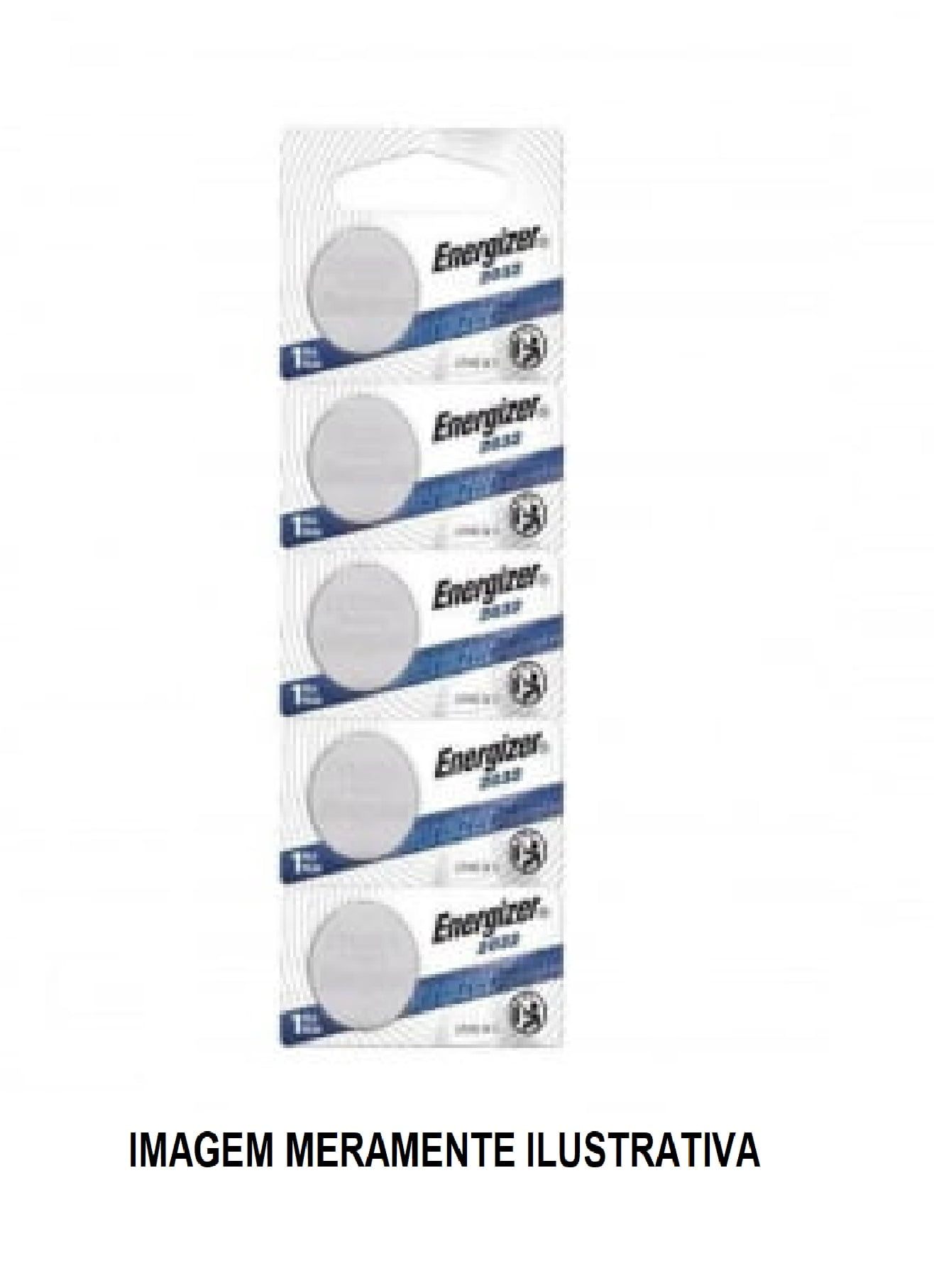 BATERIA CR2032 TIPO MOEDA ENERGIZER CARTELA C/ 5 BATERIAS