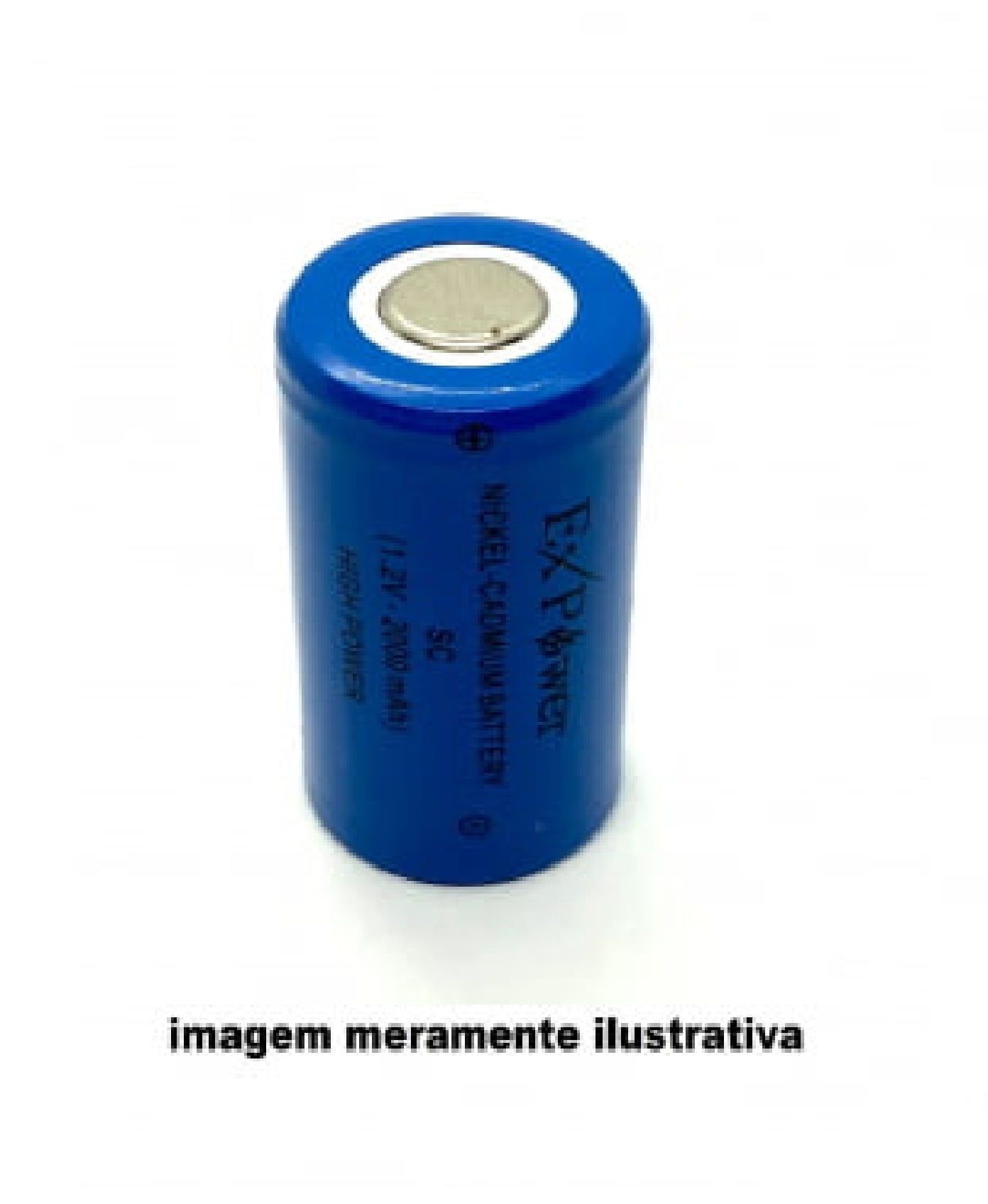 BATERIA RECARREGÁVEL DE NI-CD SC 1,2V - 2000MAH EXPOWER HIGH POWER