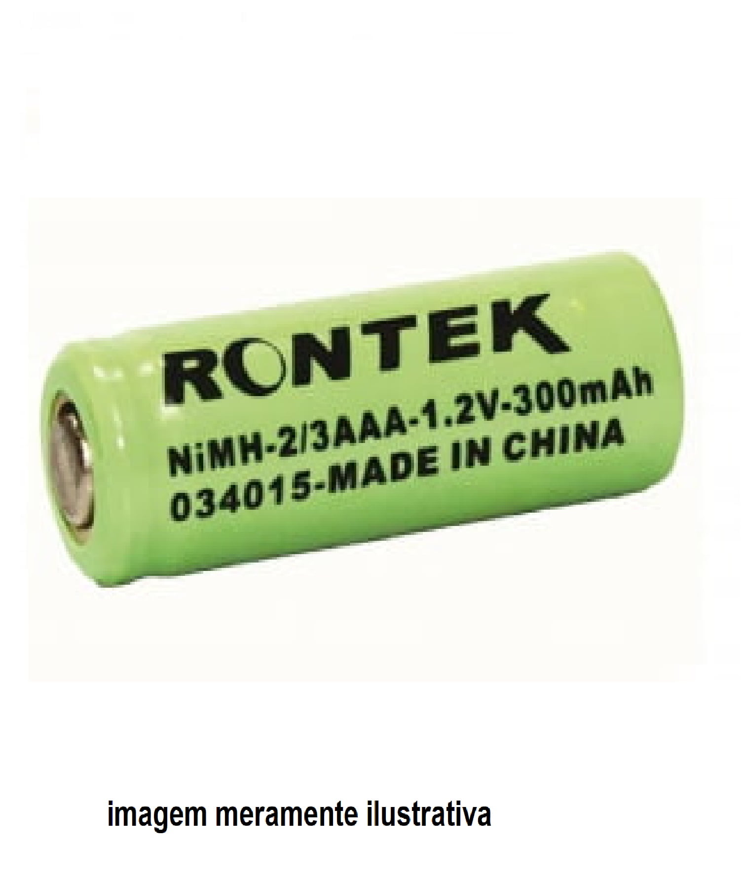 BATERIA 2/3AAA 300MAH 1,2V NI-MH RONTEK