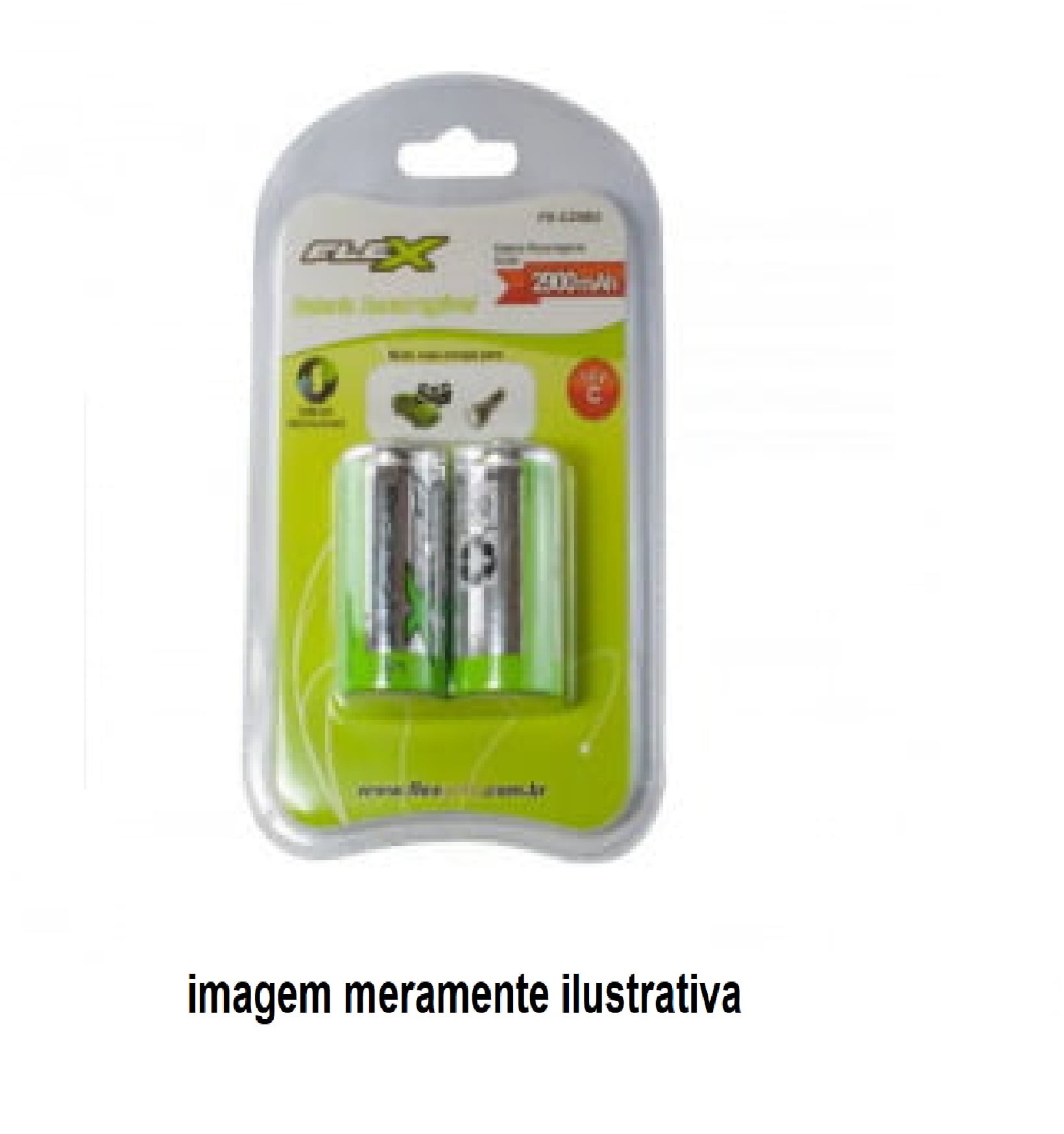 PILHA TAMANHO C 2900MAH C/2 FLEX