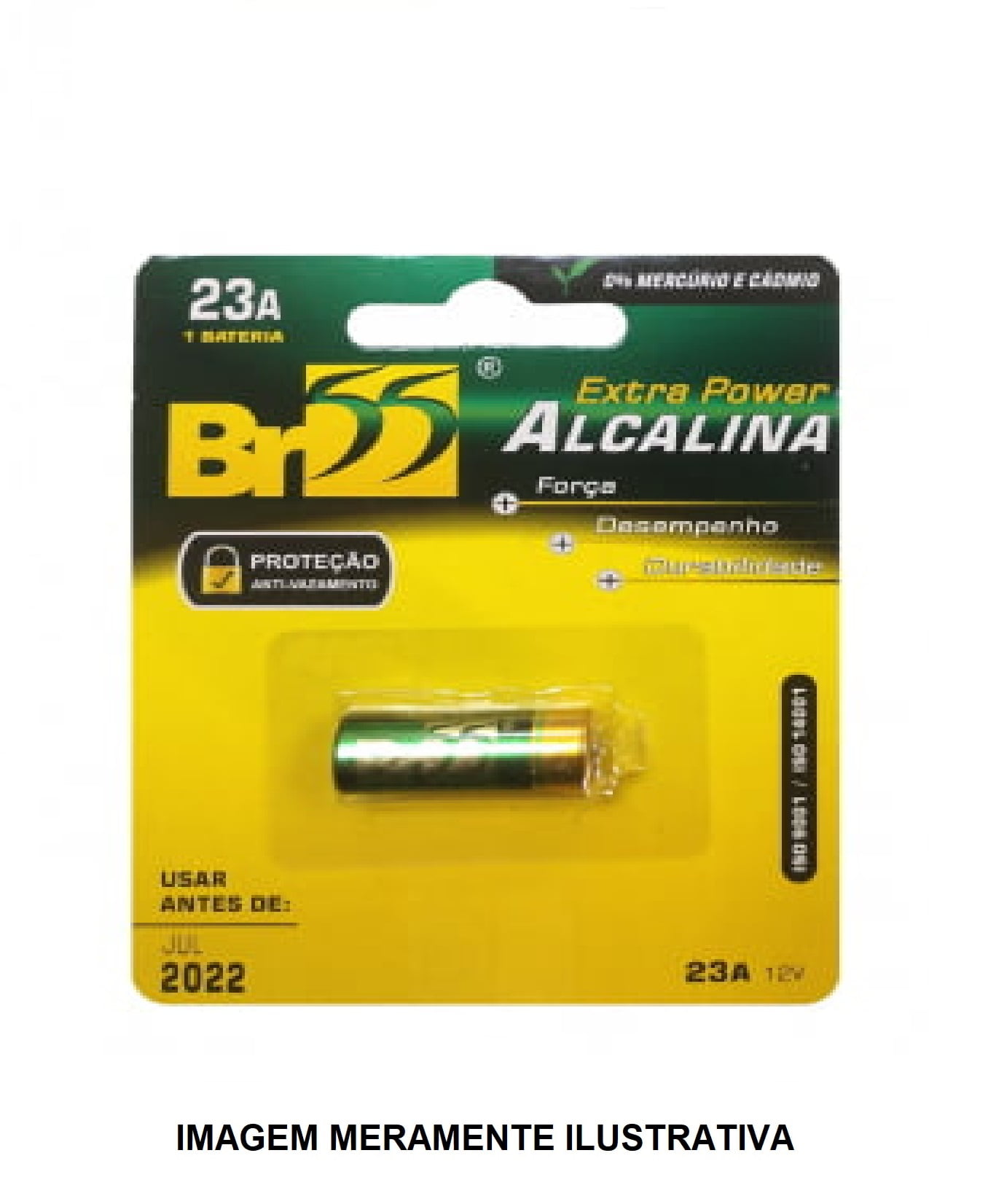 Baterias 12v 23a Br55 Alcalina