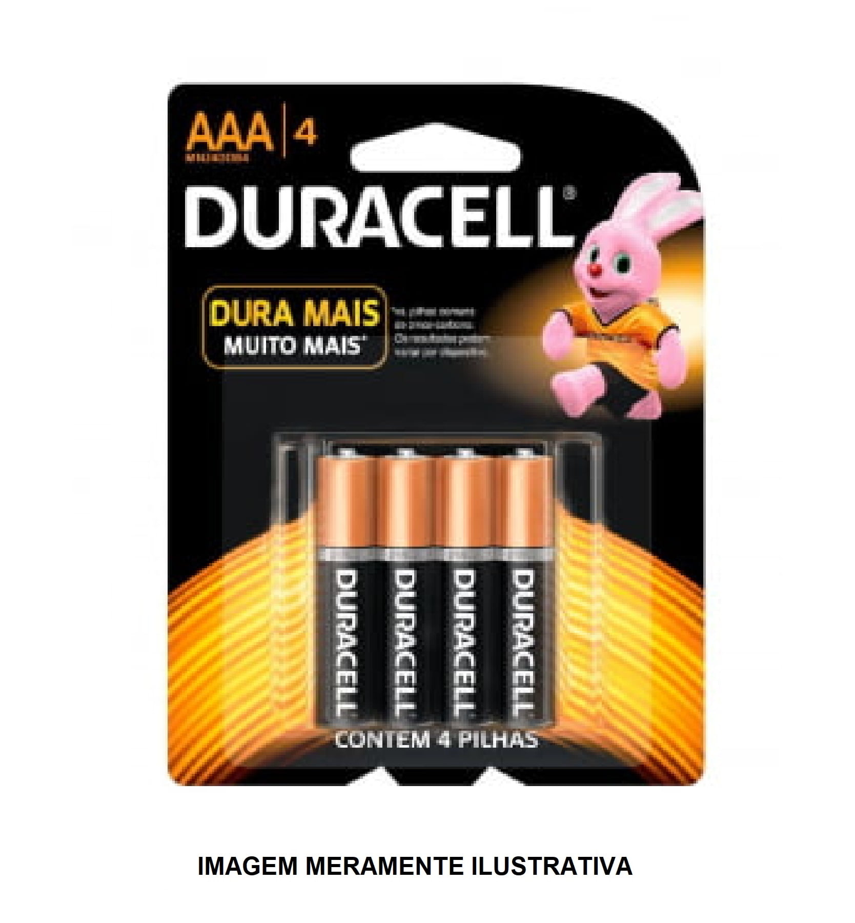 Pilha Duracell 2400 Aaa Cartela 4und