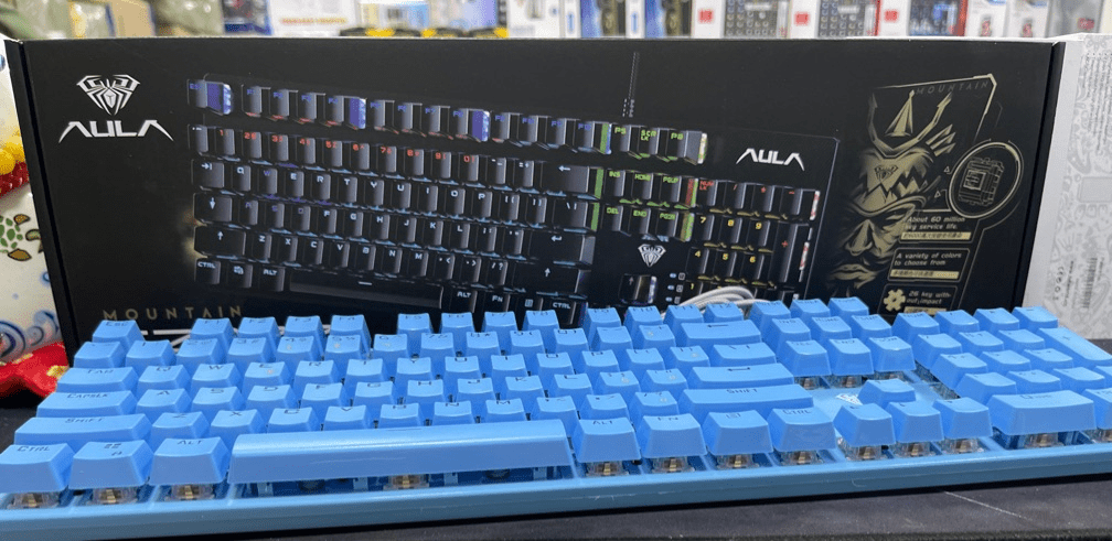 Teclado AULA S2022 AZUL pra computador mechanical gaming