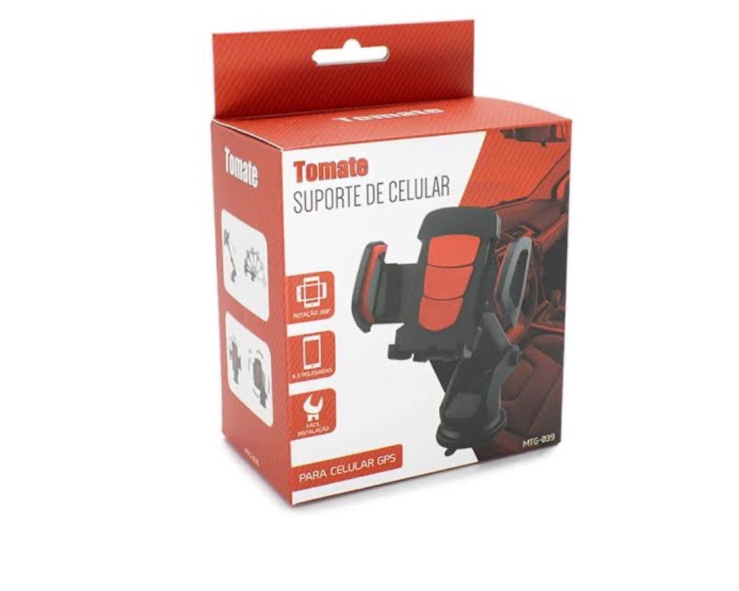 Suporte Veicular Tomate MTG-039 para Celular e GPS