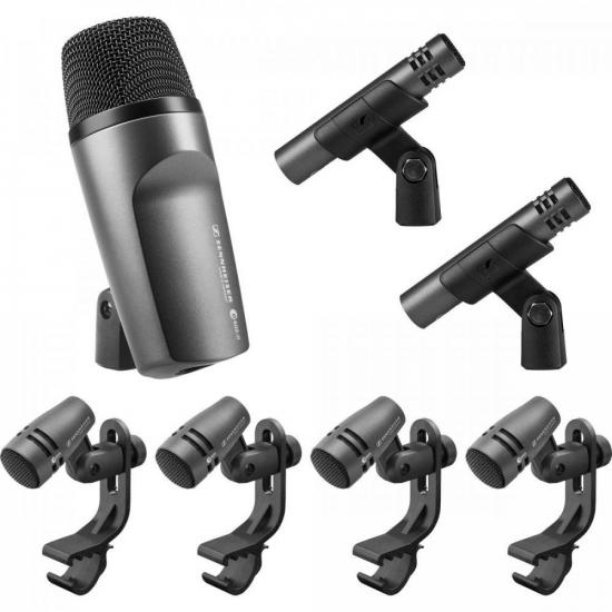 Kit Microfone para Bateria E 600 Preto SENNHEISER