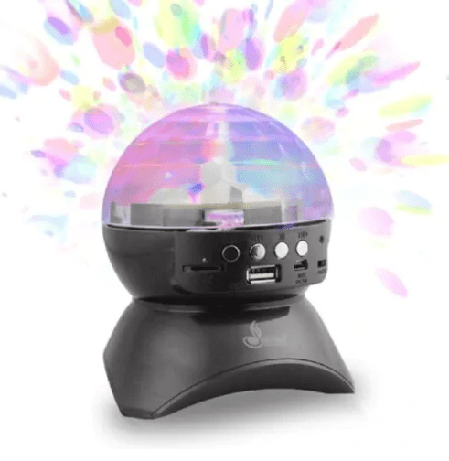 Caixa de Som Globo Bluetooth Com Led Dj Usb Fm Sd Modelo Exbom - CS-A24BT