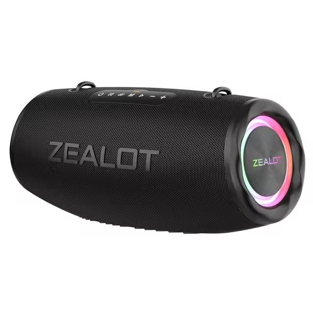 Caixa de Som Bluetooth 5.2 Zealot S87 80W IPX6