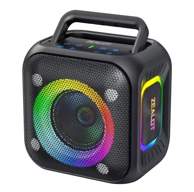 Caixa de Som Bluetooth 5.4 Zealot PT01 30W IPX6