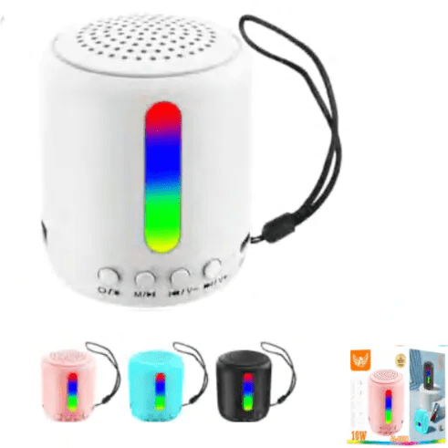 Caixa de Som Bluetooth com LED RGB 10w- AL-6888