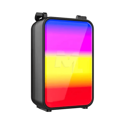 Caixa de Som Bluetooth Portátil com Led RGB 9.7x6.8x16cm GRASEP - D-Y10