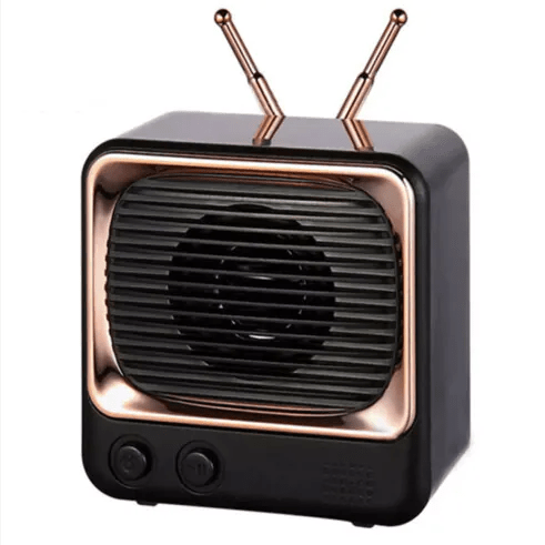 Caixa de Som Bluetooth Rádio Retrô Vintage LOTUS - DW02