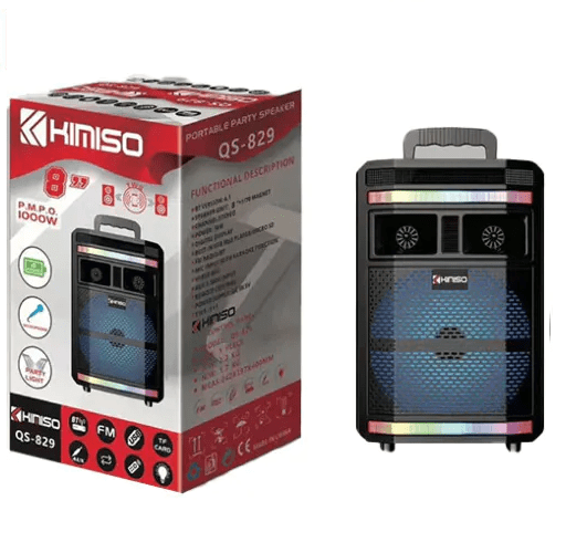 Caixa de Som Bluetooth Super Bass LED TWS XTRAD - QS829