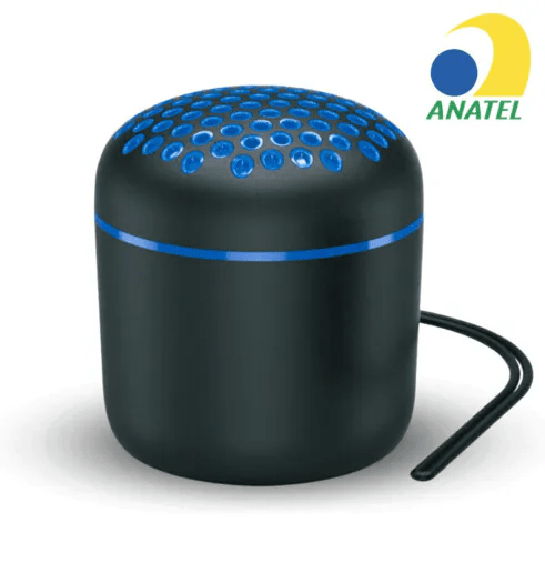 Caixa de Som Bluetooth USB LED GRASEP - D-BH888
