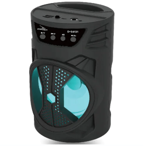 Caixa de Som Bluetooth Usb Portátil 19x12x12cm Grasep - D-S4131