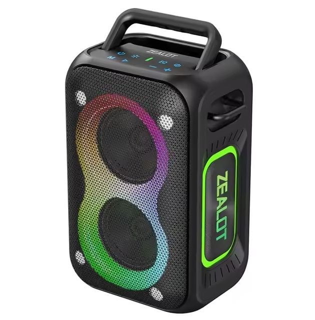 Caixa de Som Bluetooth Zealot PT02 60W IPX6