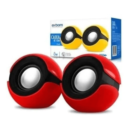 Caixa de Som para Notebook e Smartphone Dragaoball Usb P2 03129 - CS-68