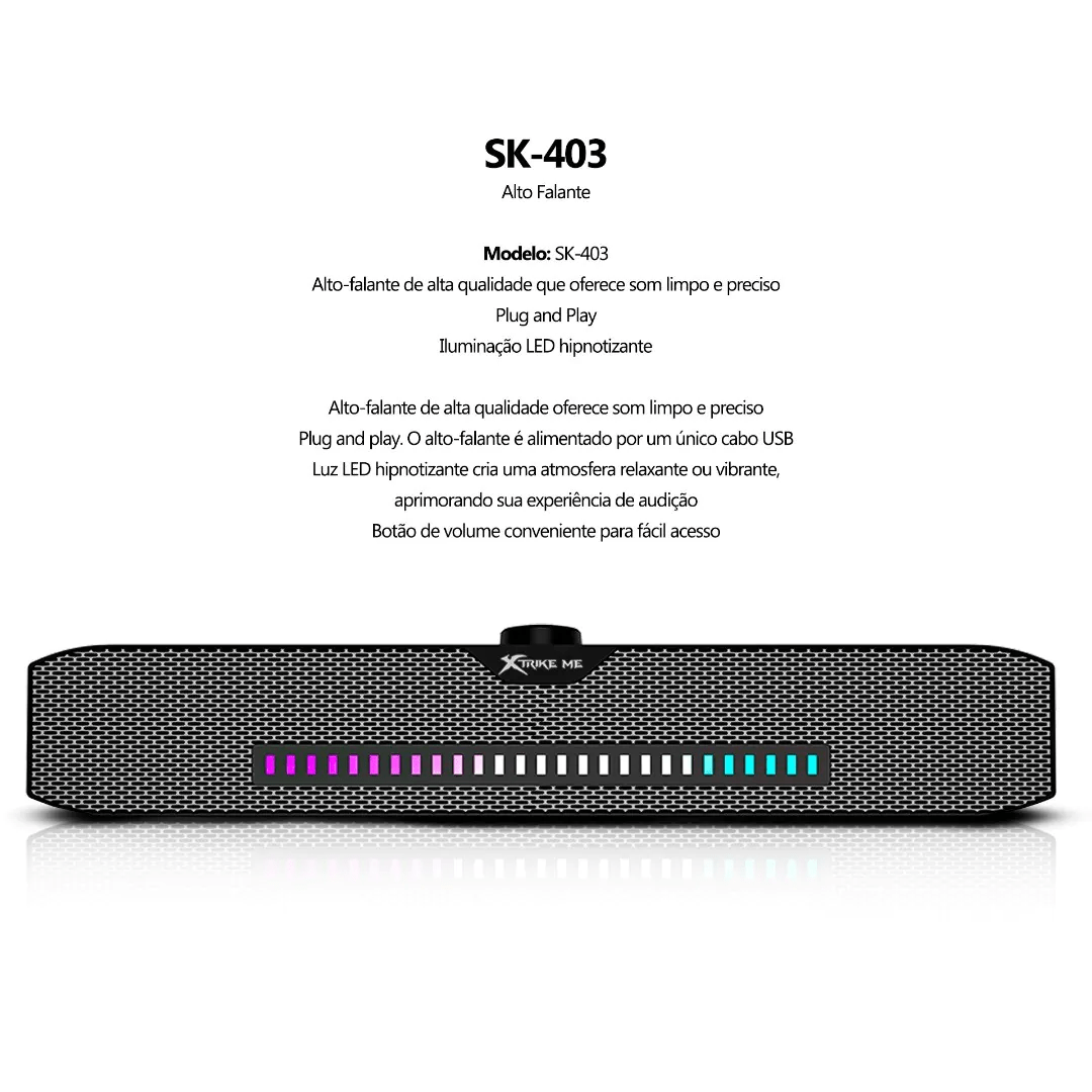 Somos especialista na venda de Caixa de Som Soundbar Gamer Xtrike