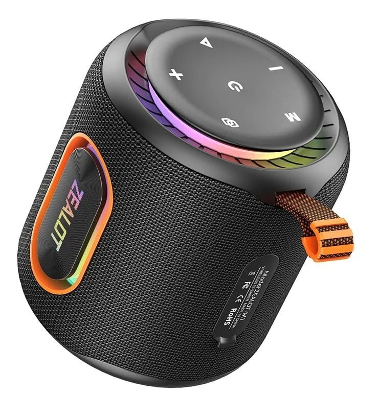 Caixa de Som Zealot M1 Bluetooth 30W Portátil