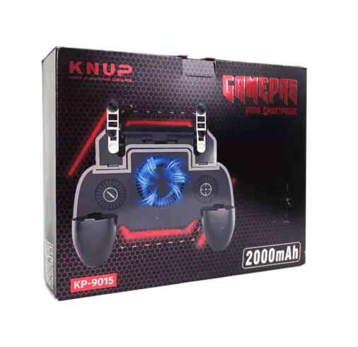 Joystick Gamepad para Smartphone com Cooler Knup - KP-9015