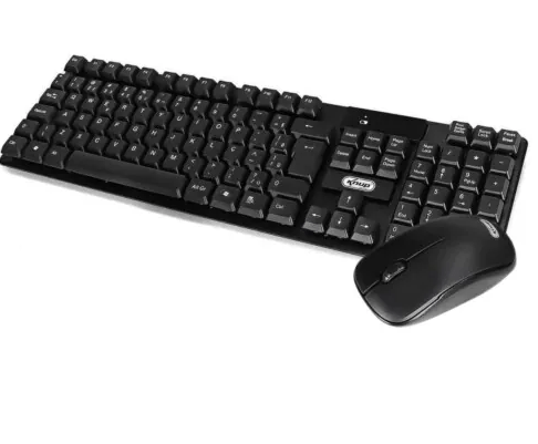 Kit Teclado e Mouse Sem Fio KNUP KP-2063 Wireless ABNT2